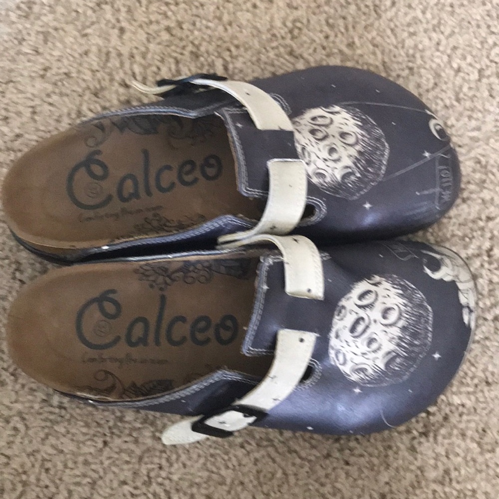 Calceo platform clogs.  Hello MoonMen!! - Picture 6 of 7